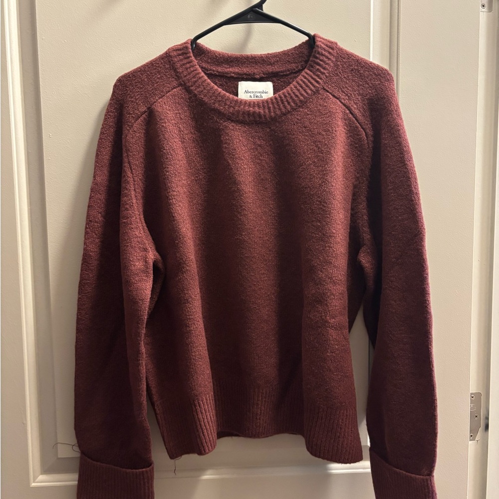 Women's Burgundy Madeleine Sweater